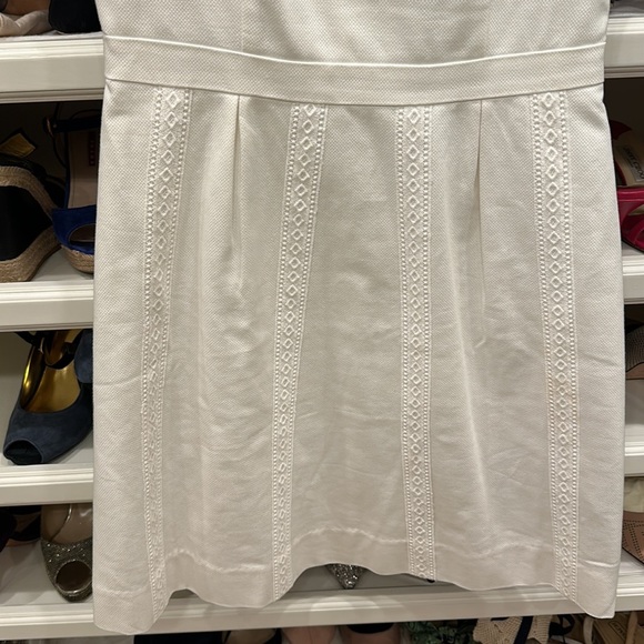 Jcrew dress white cotton - size 2 - EUC - worn once 🤍 - Picture 6 of 9